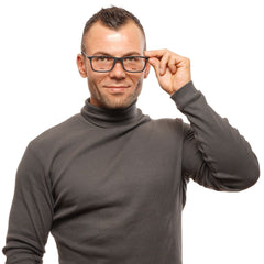 BMW Herren-Brillenbrille in Schwarz