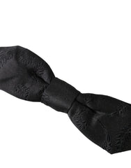 Dolce & Gabbana Mehrfarbige Fantasy-Seidenfliege mit verstellbarem Hals