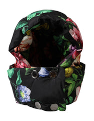 Bonnet Dolce & Gabbana à imprimé floral noir