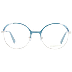 Emilio Pucci Turquoise Women Glasses Frame
