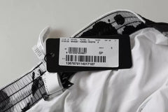 Short de bain Dolce & Gabbana multicolore camouflage avec logo DG