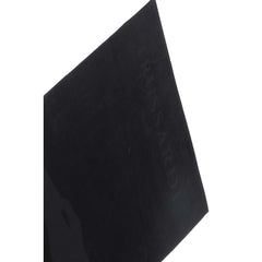 Serviette de plage Trussardi Beachwear en coton noir pour homme