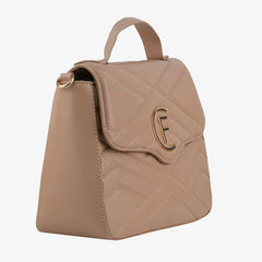 Sac bandoulière femme CRISTINAEFFE beige en similicuir