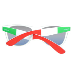 Polaroid Sonnenbrille aus blauem Polycarbonat