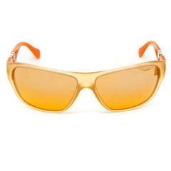 Polizeiorangefarbene Sonnenbrille
