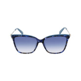 Longchamp Sonnenbrille aus blauem Acetat
