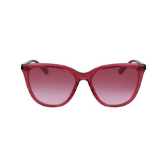 Longchamp Sonnenbrille aus rotem Acetat