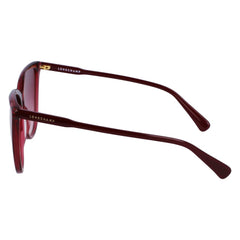 Longchamp Sonnenbrille aus rotem Acetat