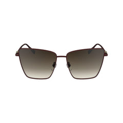 Lunettes de soleil Longchamp en métal rouge