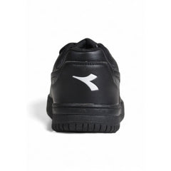 Baskets Diadora en cuir artificiel noir