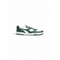 Baskets Diadora en cuir artificiel vert