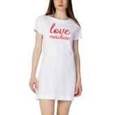 Short en coton blanc Love Moschino