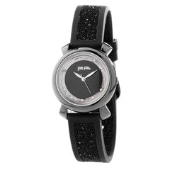 Montre en plastique noir Folli Follie