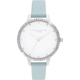 Olivia Burton Blue Artificial Leather Watch