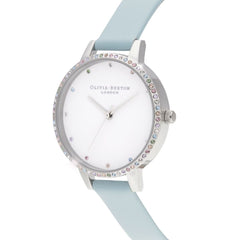Olivia Burton Blue Artificial Leather Watch