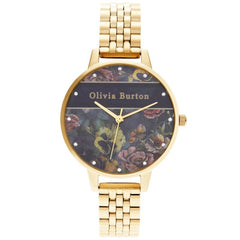 Olivia Burton Gold Edelstahluhr