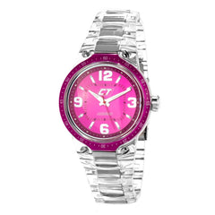 Montre Chronotech en polycarbonate transparent
