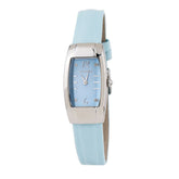 Montre Chronotech en cuir bleu