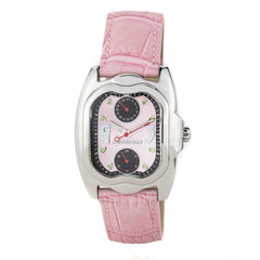 Montre Chronotech en cuir multicolore