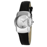 Montre Chronotech en cuir noir