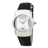 Montre Chronotech en cuir noir