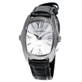 Montre Chronotech en cuir noir