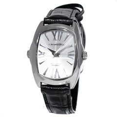 Montre Chronotech en cuir noir