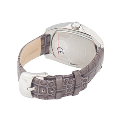 Montre Chronotech en cuir gris