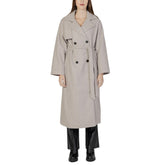 Only Beige Polyester Coat