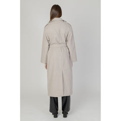 Only Beige Polyester Coat