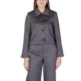 Blazer gris en polyester Jacqueline De Yong