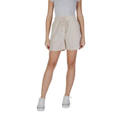 B.Young Beige Baumwollshorts