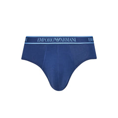 Emporio Armani Unterwäsche Blaue Baumwollunterwäsche