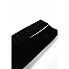 Emporio Armani Unterwäsche Schwarze Baumwollsocke