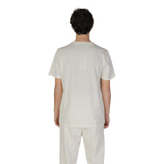 T-shirt en coton crème Underclub