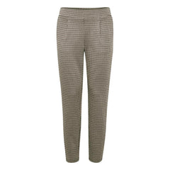 ICHI Beige Polyester Pant
