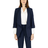 Blazer bleu en polyester Rinascimento