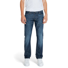 Jack Jones Jeans aus blauer Baumwolle mit lockerer Passform