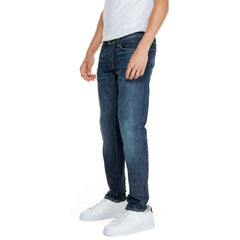 Jack Jones Jeans aus blauer Baumwolle mit lockerer Passform