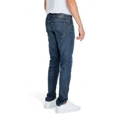 Jack Jones Jeans aus blauer Baumwolle mit lockerer Passform