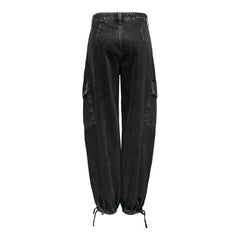 Only Black Cotton Boyfriend Jeans