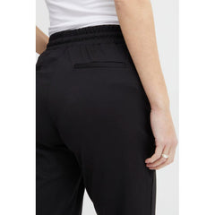 Pantalon ICHI en polyester noir