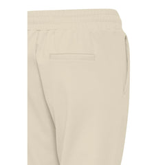 ICHI Beige Polyester Pant