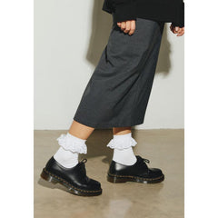 Chaussettes blanches en polyester Dr. Martens