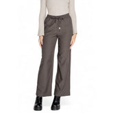 Pantalon gris en polyester uniquement