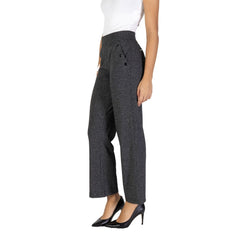 Pantalon Street One noir en polyester