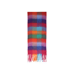 Pieces Orange Schal aus recyceltem Polyester