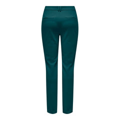 Pantalon en polyester vert uniquement