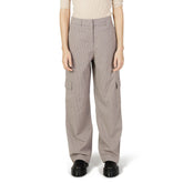 Pantalon beige en polyester uniquement