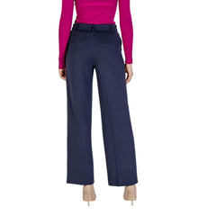 Street One Blue Viscose Pant